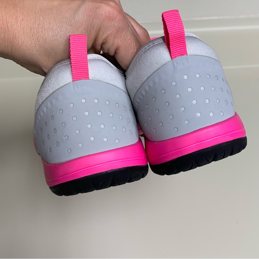 Nike Free Cross Complete Running Shoes, #749421-003, Grey Pink, Womens Size 7.5 - Picture 7 of 16